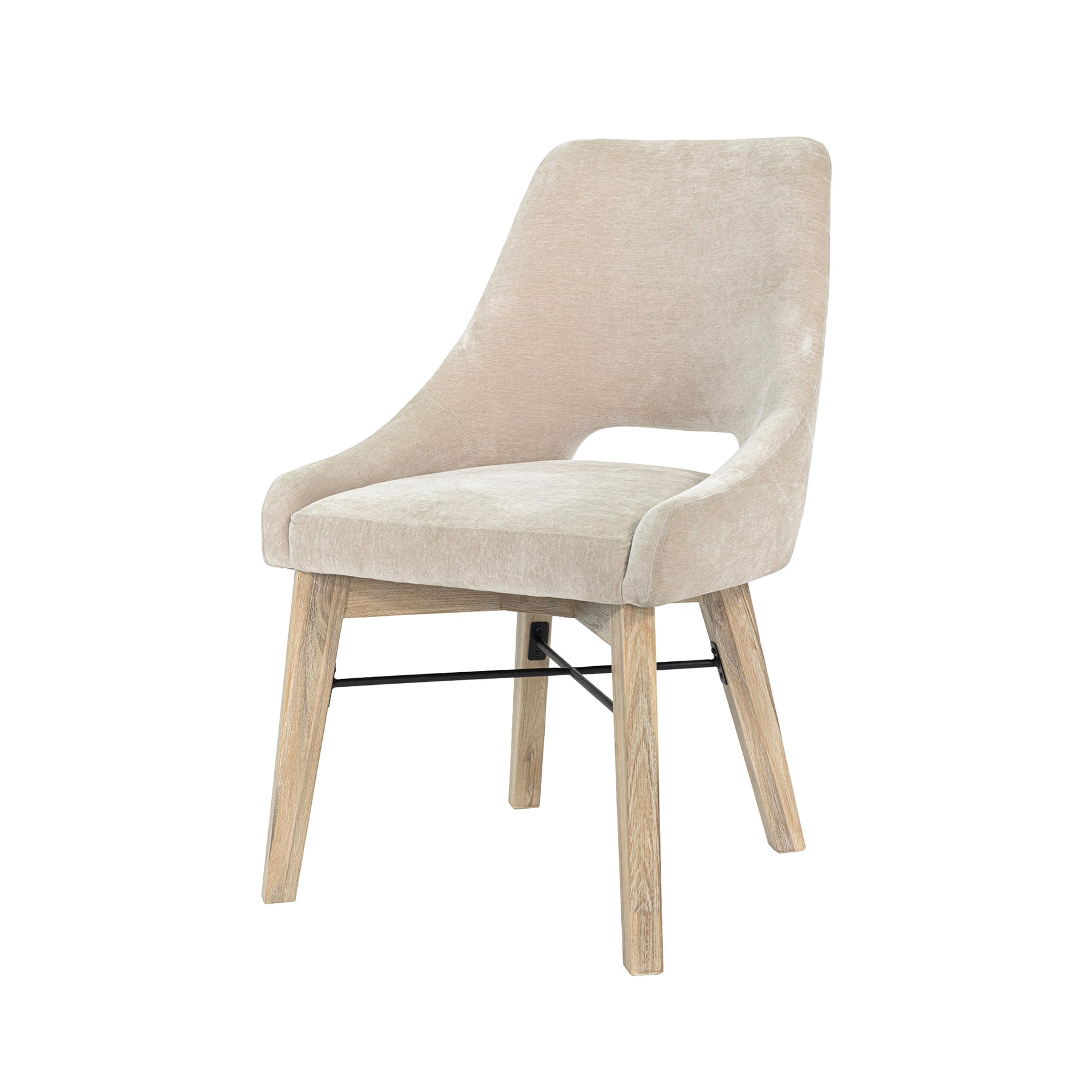 Gia Curved Dining Chair - comfortable dining experience | Image 1 | InSTYLE Home & Rugs