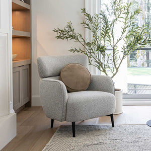 Ginger Accent Chair - compact accent chair for adding personality to any room | Image 3 | InSTYLE Home & Rugs