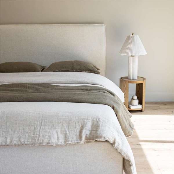 Julia Headboard - upholstered headboard for added comfort and luxury | Image 2 | InSTYLE Home & Rugs