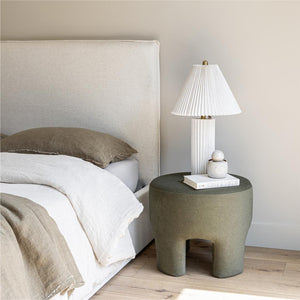 Ginger Ottoman — Downy Cream Faux Fur Accent Ottoman - faux-fur accent ottoman in downy cream | Image 8 | InSTYLE Home & Rugs