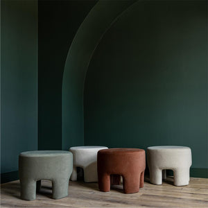 Ginger Ottoman — Downy Cream Faux Fur Accent Ottoman - faux-fur accent ottoman in downy cream | Image 10 | InSTYLE Home & Rugs