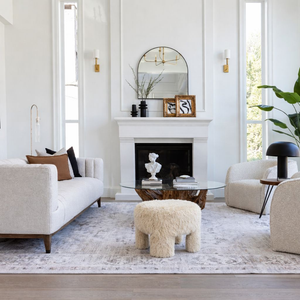 Ginger Ottoman — Downy Cream Faux Fur Accent Ottoman - faux-fur accent ottoman in downy cream | Image 6 | InSTYLE Home & Rugs