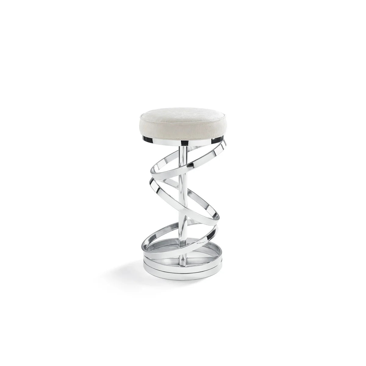 Glam Bar Stool - modern bar stool with adjustable height for flexible seating | Image 1 | InSTYLE Home & Rugs