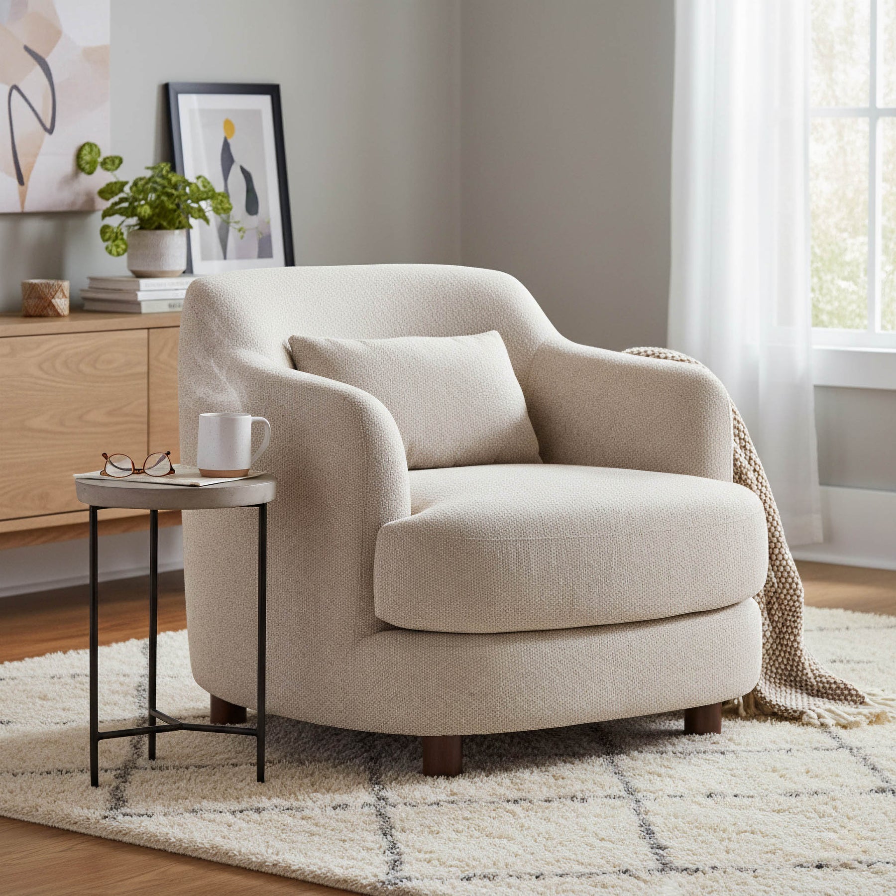 Generation Club Chair - comfortable seating for dining and office spaces | Image 2 | InSTYLE Home & Rugs