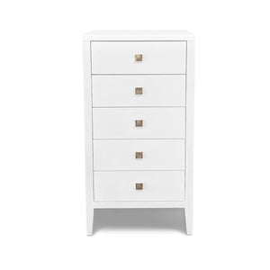 Hara 5 Drawer Tall Dresser - sleek storage solutions for bedrooms | Image 3 | InSTYLE Home & Rugs