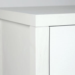 Hara 6-Drawer Tall Dresser — Beech Veneer with Brushed Gold - six-drawer tall dresser in beech veneer with brushed gold hardware | Image 5 | InSTYLE Home & Rugs