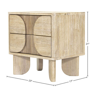 Haru Nightstand - modern storage for your bedside | Image 3 | InSTYLE Home & Rugs