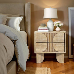 Haru Nightstand - modern storage for your bedside | Image 2 | InSTYLE Home & Rugs