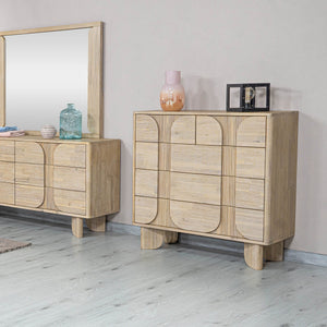 Haru 5 Drawer Chest - spacious drawer for organized storage in any room | Image 14 | InSTYLE Home & Rugs
