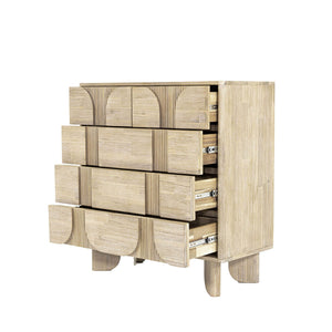 Haru 5 Drawer Chest - spacious drawer for organized storage in any room | Image 8 | InSTYLE Home & Rugs