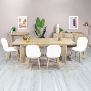 Haru Extension Dining Table (70"/102") - comfortable dining experience | Image 19 | InSTYLE Home & Rugs