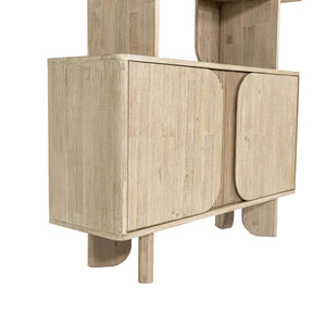Haru Bookcase - wooden bookcases with multiple shelves for ample storage | Image 15 | InSTYLE Home & Rugs