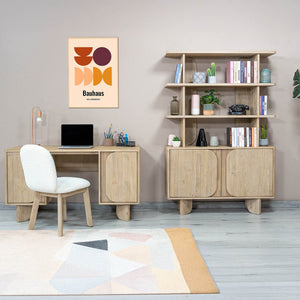 Haru Bookcase - wooden bookcases with multiple shelves for ample storage | Image 19 | InSTYLE Home & Rugs