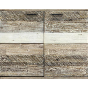 Metro Havana Vanity W31 inch in Solid Acacia Wood and Metal with White Basin - | Image 4 | InSTYLE Home & Rugs