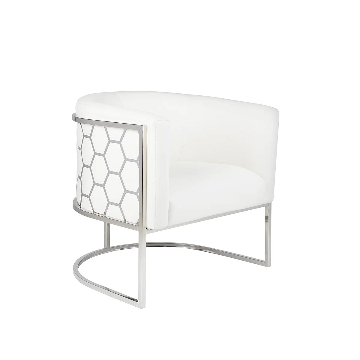 HONEYCOMB Accent Chair - compact accent chair for adding personality to any room | Image 2 | InSTYLE Home & Rugs