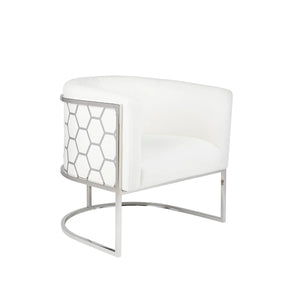Honeycomb Accent Chair - modern accent chair | Image 2 | InSTYLE Home & Rugs