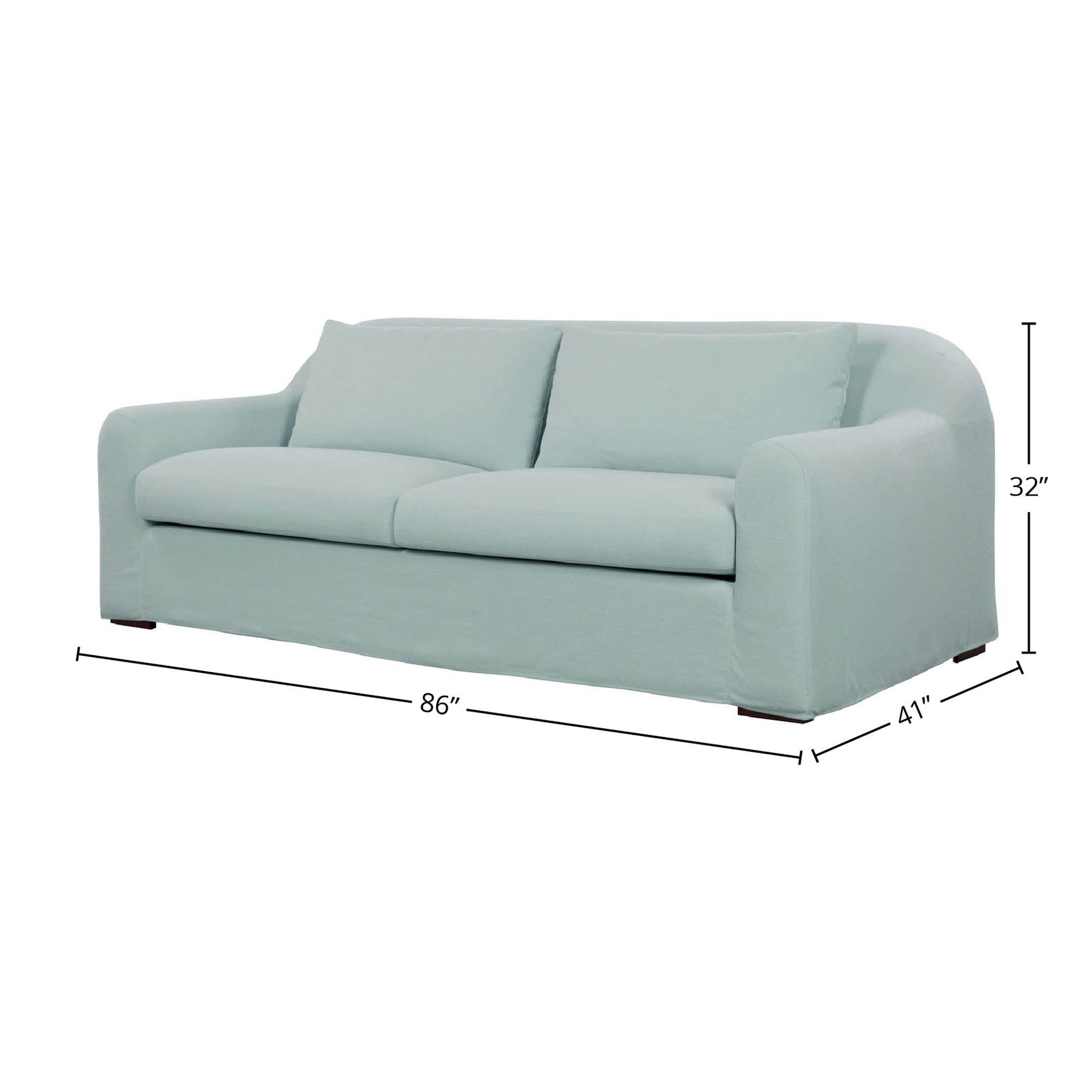 Harper Slipcover Sofa - stylish seating for your home | Image 2 | InSTYLE Home & Rugs