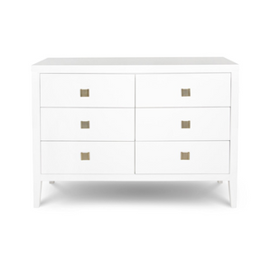 Hara 6 Drawer Dresser Tall - sleek storage solutions for bedrooms | Image 3 | InSTYLE Home & Rugs