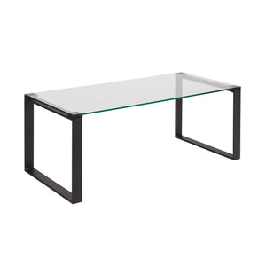 DAVID Coffee Table S Matt black powder coated | InSTYLE Home & Rugs