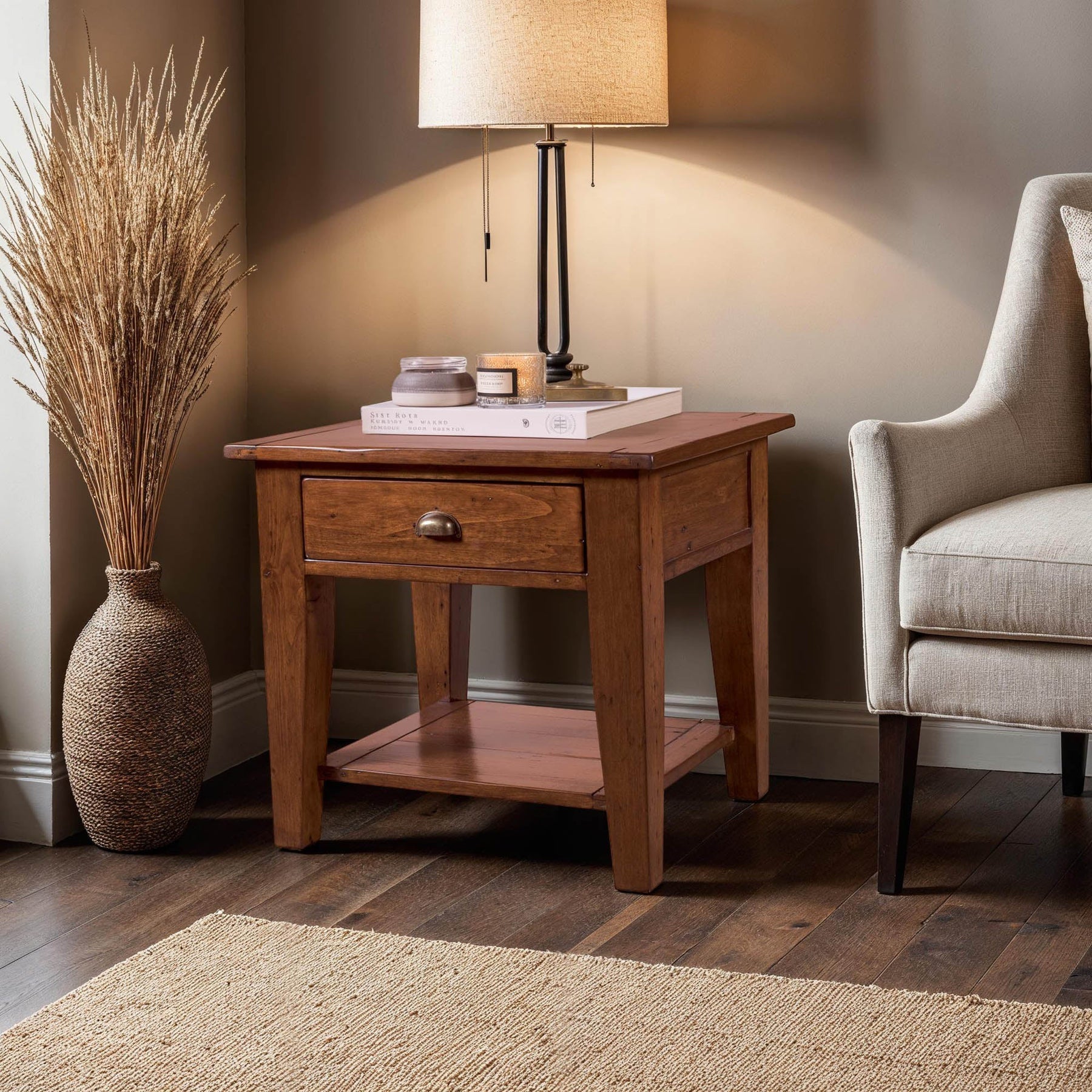 Irish Coast Regular Side Table - chic and functional side table for your living room | Image 2 | InSTYLE Home & Rugs