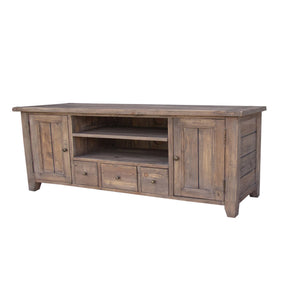 Irish Coast Regular Media Unit - compact media unit for small spaces with a stylish design | Image 1 | InSTYLE Home & Rugs
