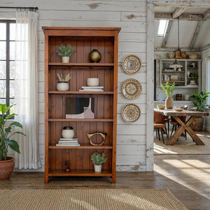 Lifestyle Bookcase - wooden bookcases with multiple shelves for ample storage | Image 11 | InSTYLE Home & Rugs
