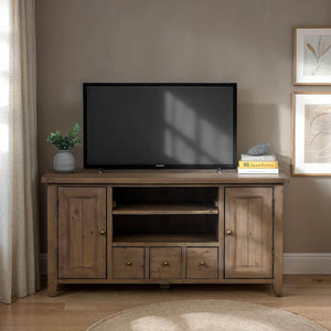 Irish Coast Small Media Unit - sleek media unit for organizing your entertainment setup | Image 2 | InSTYLE Home & Rugs