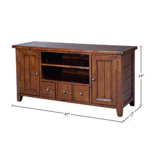 Irish Coast Small Media Unit - sleek media unit for organizing your entertainment setup | Image 3 | InSTYLE Home & Rugs