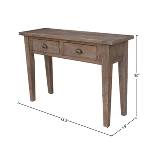 Irish Coast Small Console Table - perfect for hallway decor | Image 6 | InSTYLE Home & Rugs