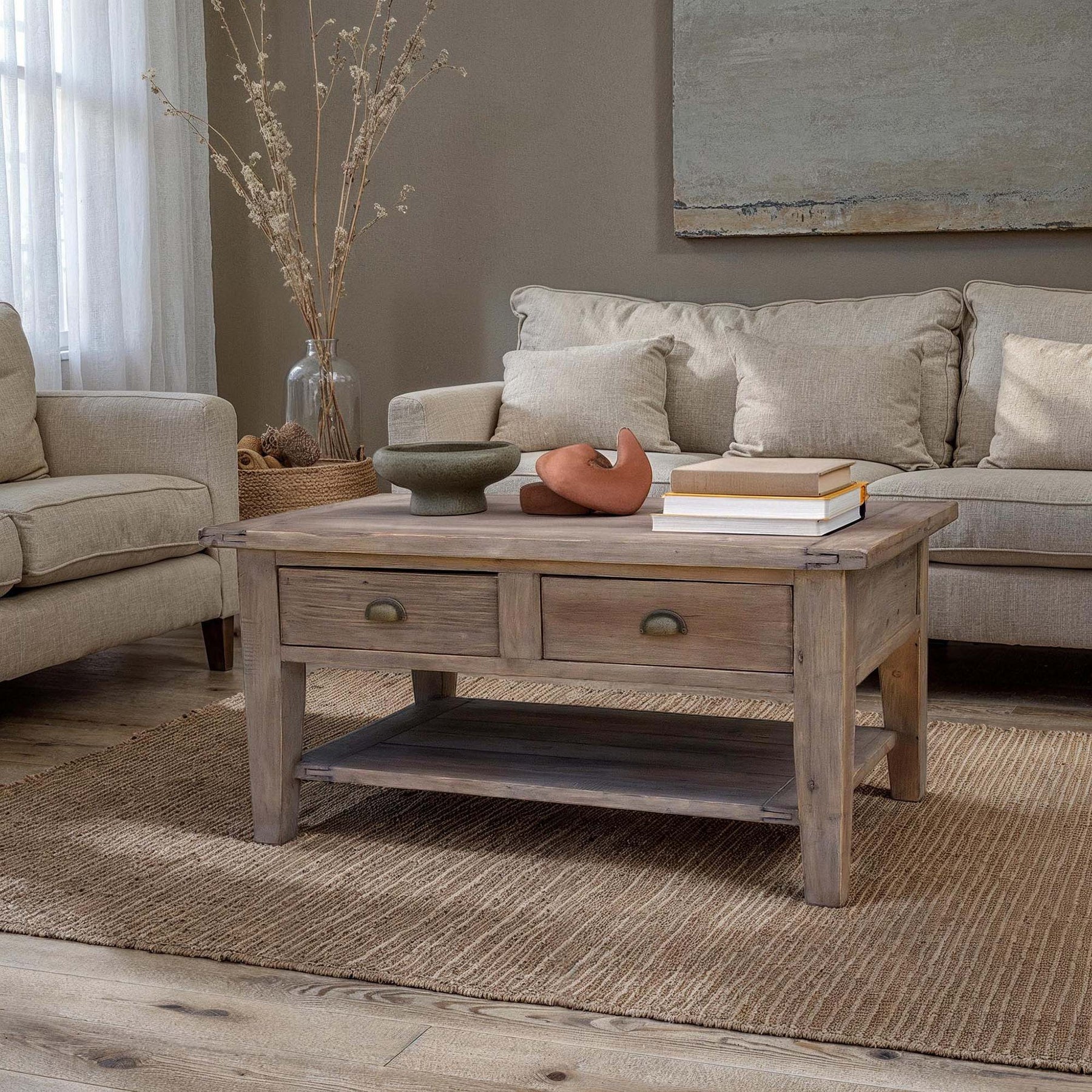 Irish Coast Small Coffee Table - functional centerpieces for homes | Image 2 | InSTYLE Home & Rugs