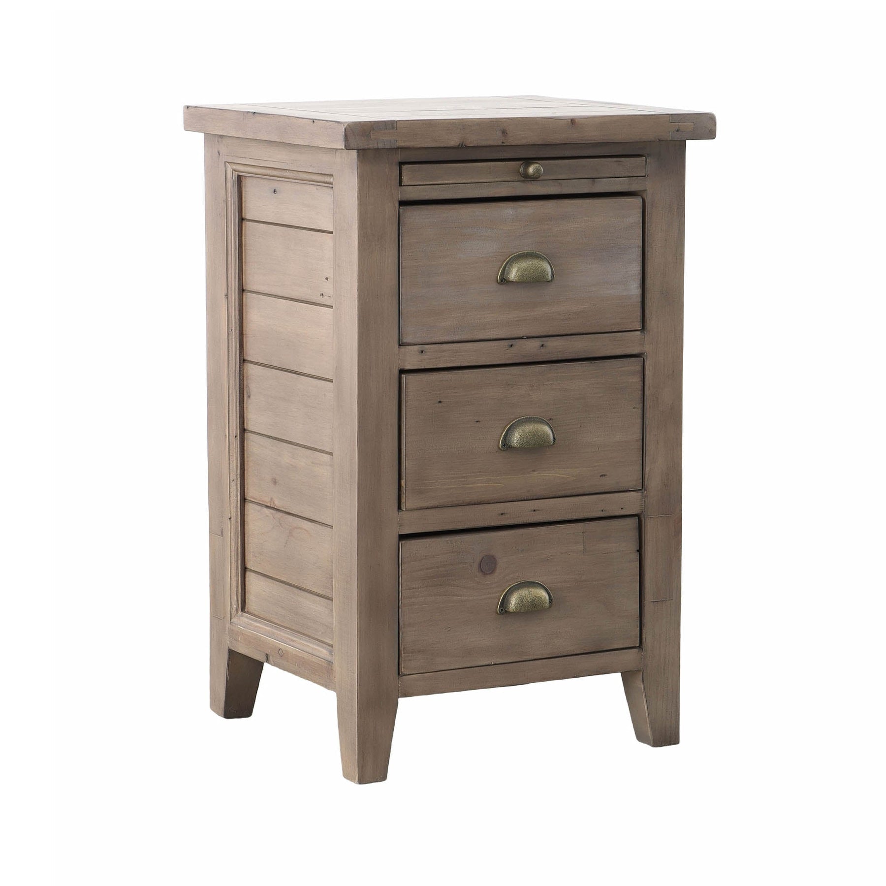 Irish Coast 3 Drw Nightstand - modern storage for your bedside | Image 1 | InSTYLE Home & Rugs