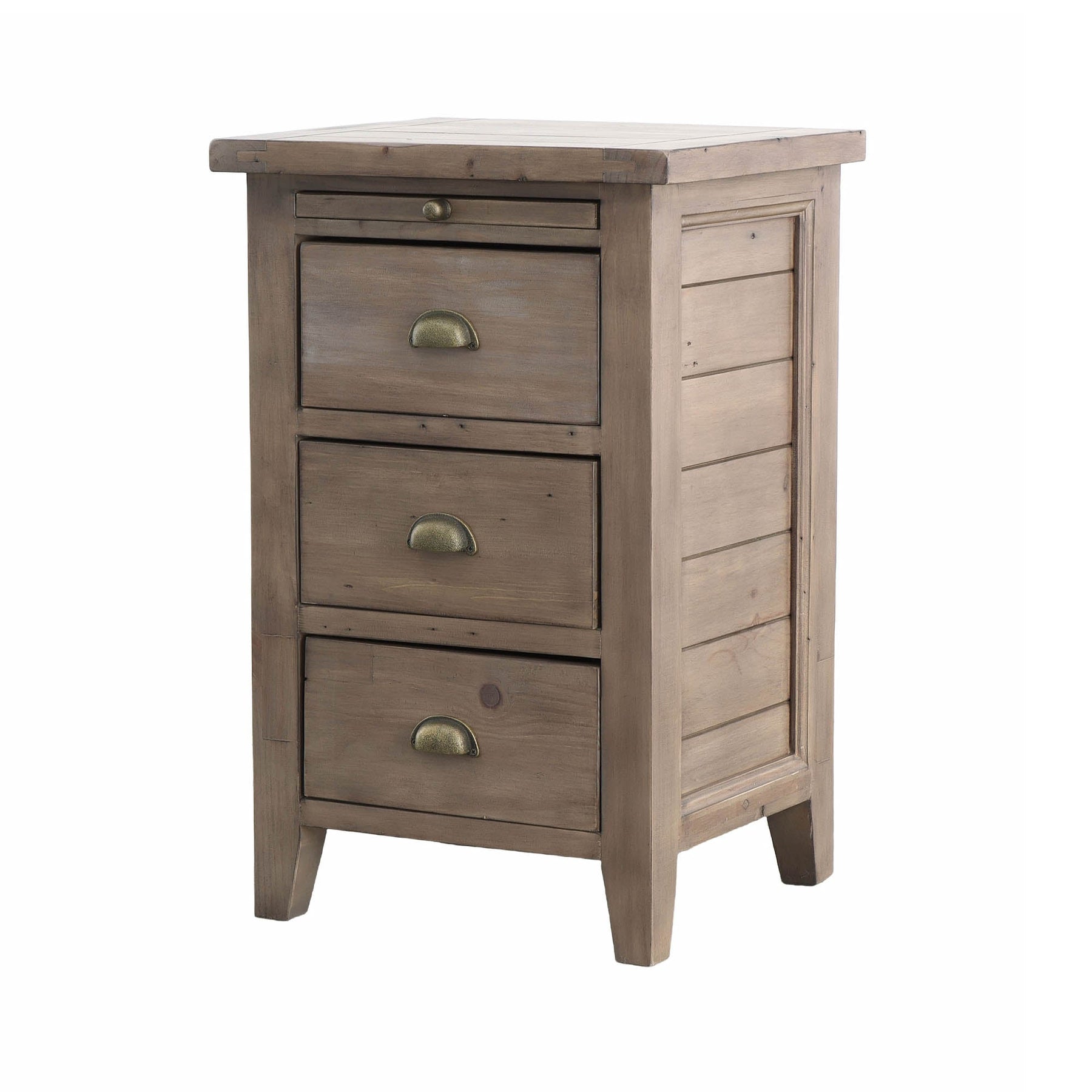 Irish Coast 3 Drw Nightstand - modern storage for your bedside | Image 1 | InSTYLE Home & Rugs