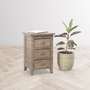 Irish Coast 3 Drw Nightstand - modern storage for your bedside | Image 9 | InSTYLE Home & Rugs