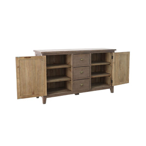 Irish Coast Large Sideboard - sleek sideboard for storage | Image 3 | InSTYLE Home & Rugs
