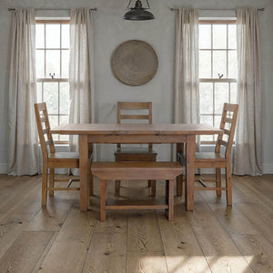 Irish Coast Small Extension Dining Table (47"/62") - stylish chairs for any table | Image 2 | InSTYLE Home & Rugs