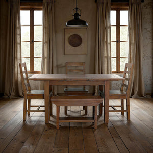 Irish Coast Small Extension Dining Table (47"/62") - stylish chairs for any table | Image 12 | InSTYLE Home & Rugs