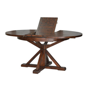 Irish Coast Round 47/63" Extension Dining Table - stylish chairs for any table | Image 4 | InSTYLE Home & Rugs