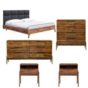 Remix Queen Bedroom Set - luxurious bed for modern homes | Image 1 | InSTYLE Home & Rugs