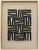 Wall Art Black Stripe In Rectangle Shadow Box 24.4X32.3