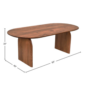 Domingo Dining Table - comfortable dining experience | Image 3 | InSTYLE Home & Rugs