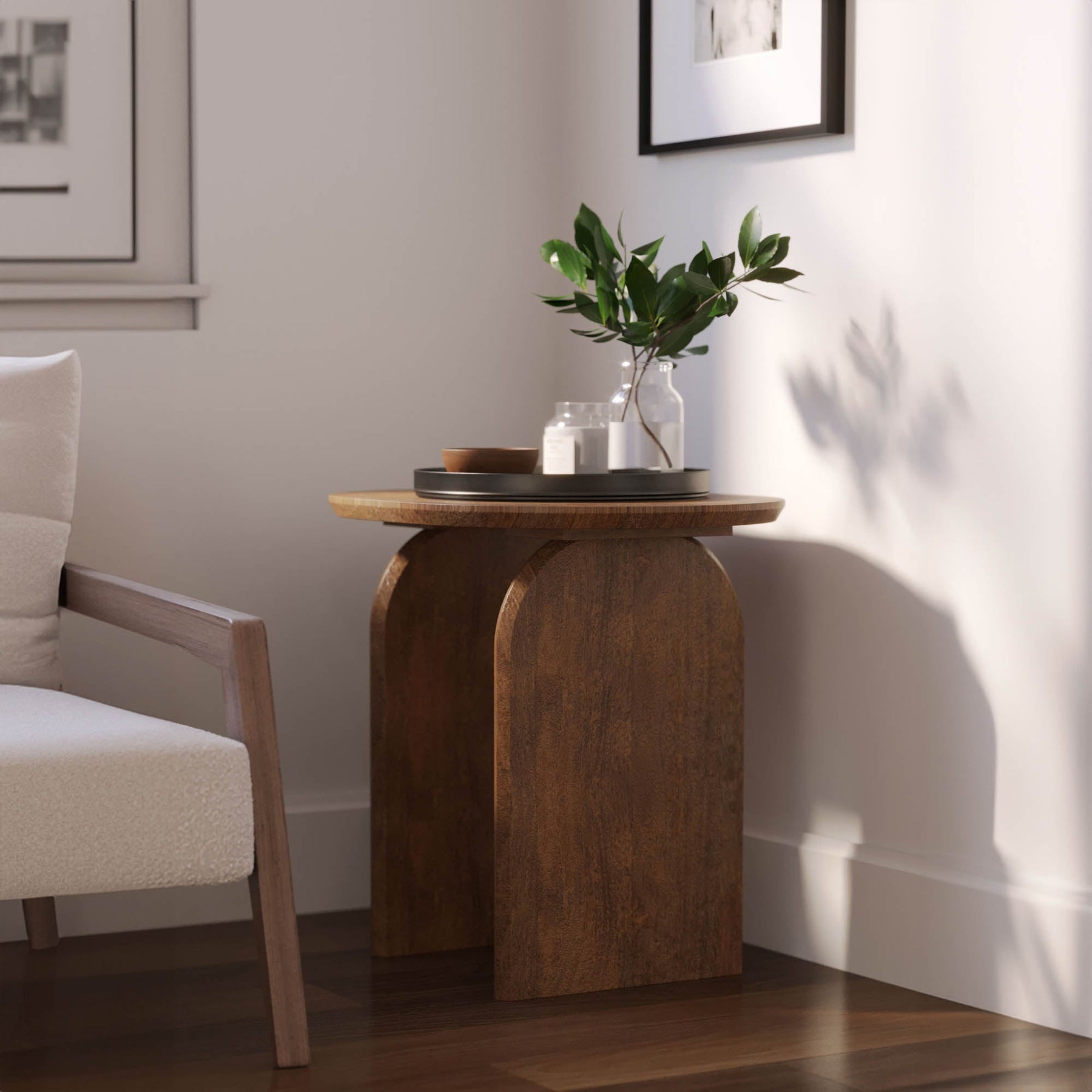 Domingo Side Table - available in a variety of materials and styles | Image 2 | InSTYLE Home & Rugs