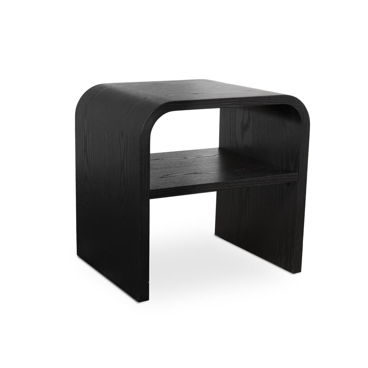 JEFFREY End Table GY-ET-CC01 Black Ash veneer finish - perfect for holding drinks, decor, or lamps | Image 1 | InSTYLE Home & Rugs