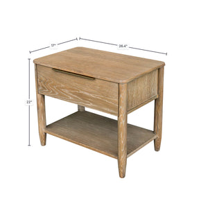 Kamelia Nightstand - modern storage for your bedside | Image 3 | InSTYLE Home & Rugs