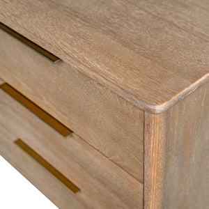Kamelia 6 Drawer Dresser - stylish dresser with modern flair | Image 8 | InSTYLE Home & Rugs