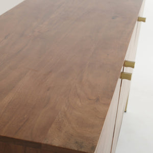 Kenzo Sideboard w/ Brass Hexagons - versatile sideboards cabinets for organized home storage | Image 16 | InSTYLE Home & Rugs