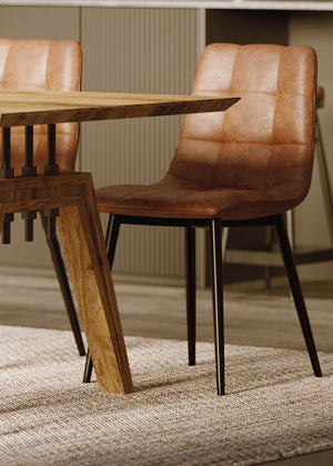 Landmark Dining Table 84" - comfortable dining experience | Image 18 | InSTYLE Home & Rugs