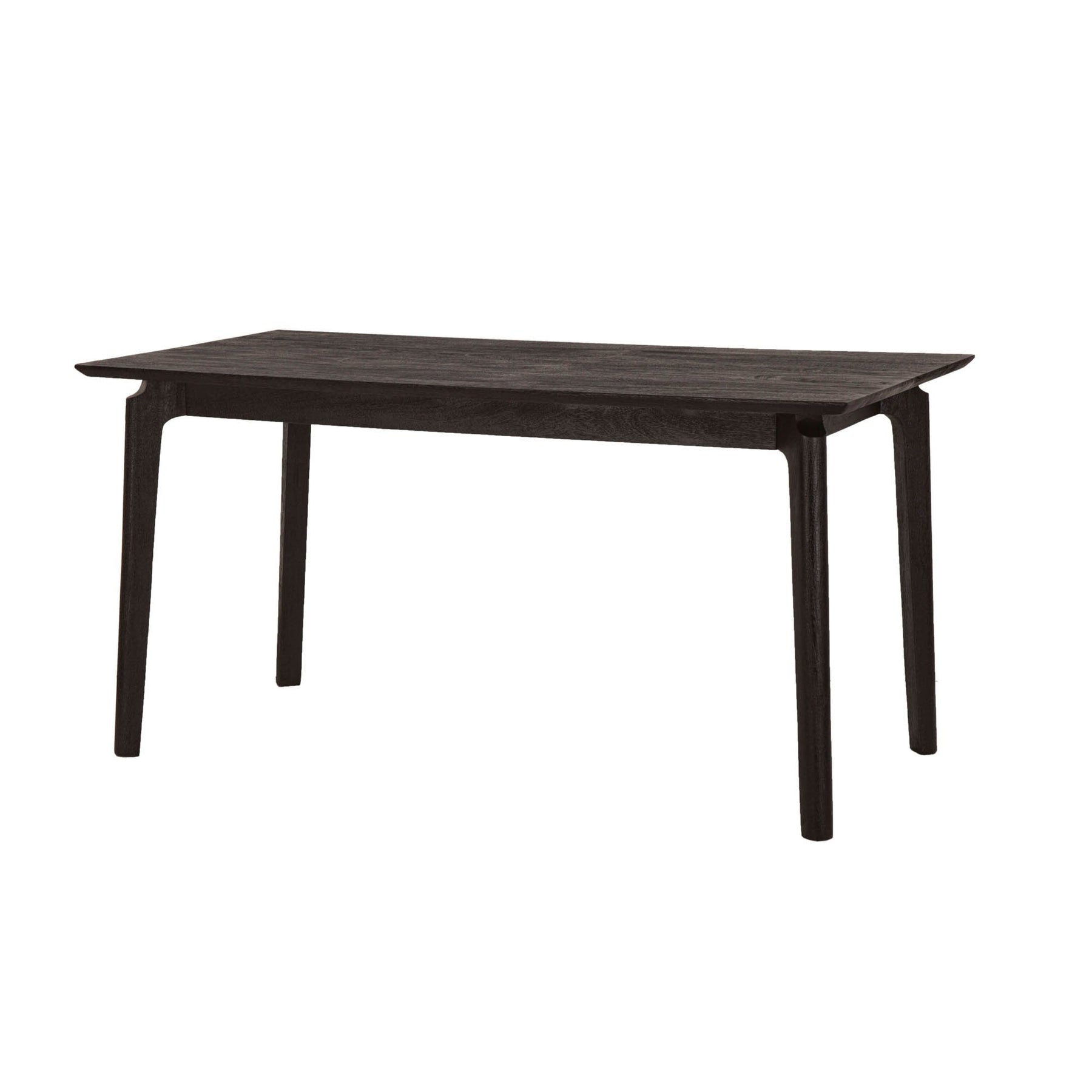 Kenzo Dining Table Small 60” – Black - stylish chairs for any table | Image 1 | InSTYLE Home & Rugs