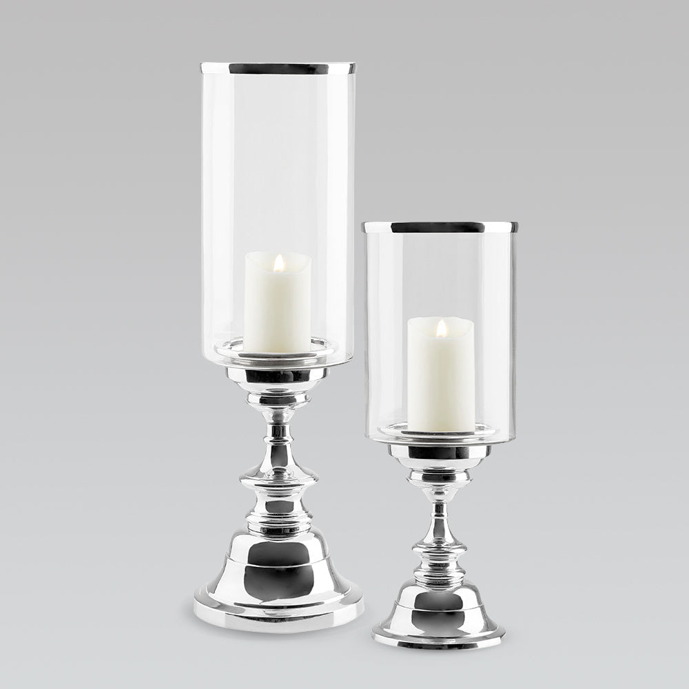 Koel Candler Holder Silver XC-1743AB - wide range of home decor items to enhance your living space | Image 1 | InSTYLE Home & Rugs