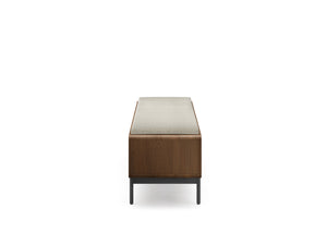 BDI LINQ Bedroom 9101 Storage Bench | Fabric Cushion - stylish bench for any space | Image 4 | InSTYLE Home & Rugs