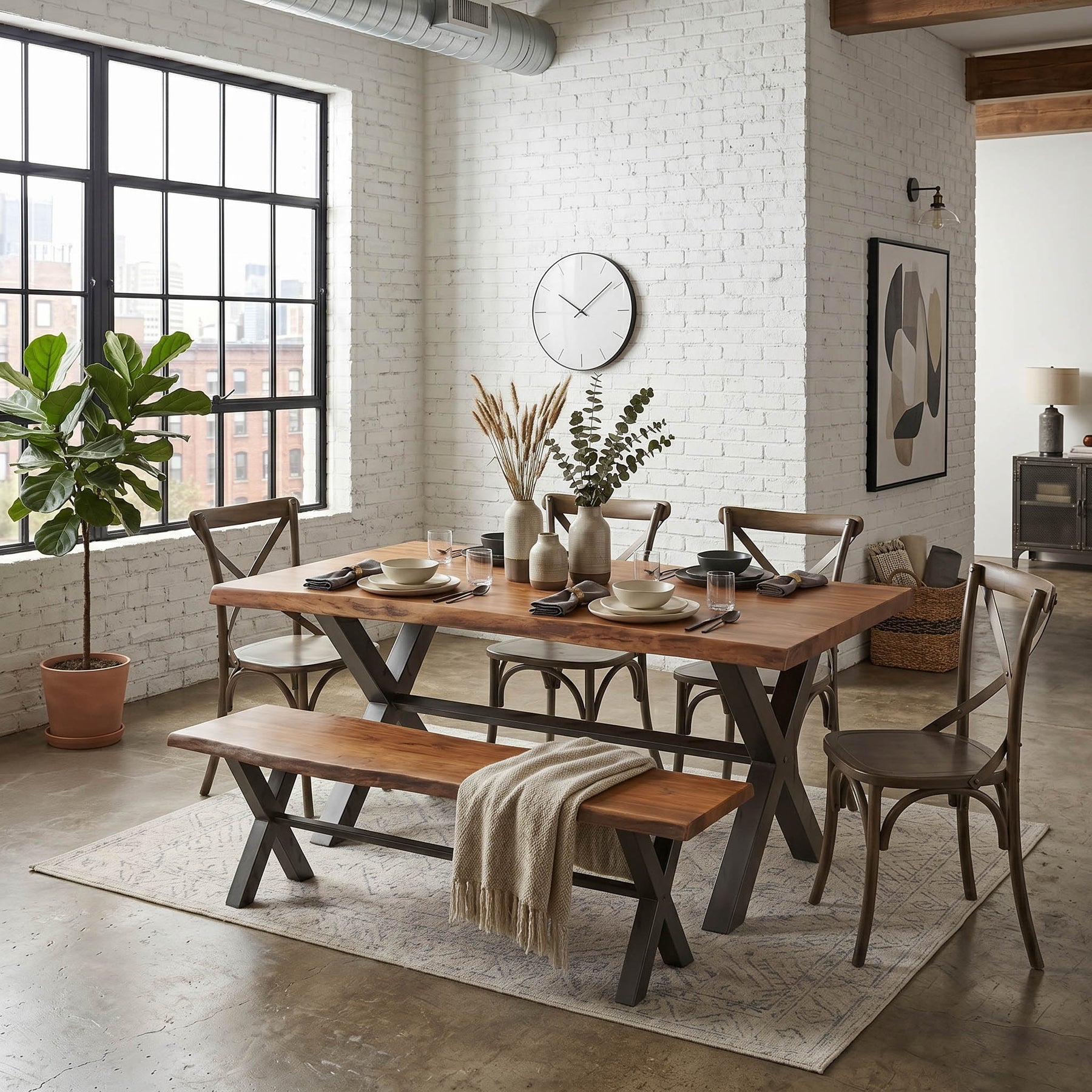 Restore Dining Table 82" BOGO Set - stylish chairs for any table | Image 2 | InSTYLE Home & Rugs